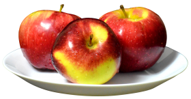 Apples on Plate