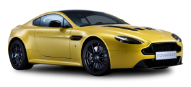 Aston Martin V12 Vantage S Yellow Car