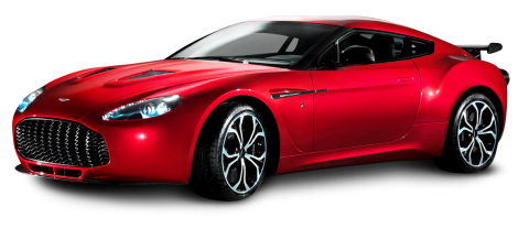 Aston Martin V12 Zagato Red Sports
