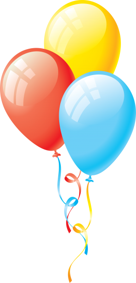 Celebrative Birthday Balloons