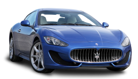 Blue Maserati GranTurismo Sport Duo Car