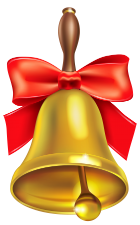 Christmas Bell with Bow