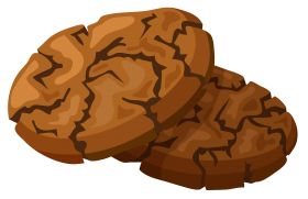 Cracked Cookies Clipart