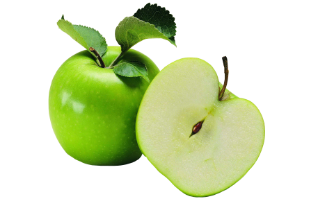Cut Green Apple