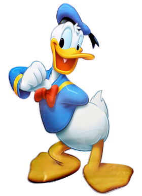 Donald Duck  Happy