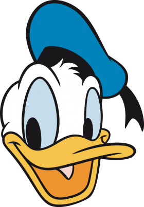 Donald Duck  Smiling