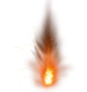 Sparkle Fire Flame Ground Explosion