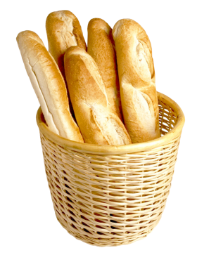 French Bread in Basket
