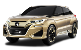 Gold Honda Concept D Car