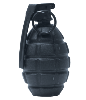 Grey Hand Grenade PNG