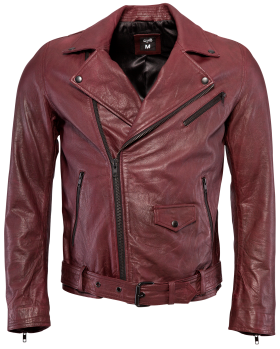 Jack Leather Oxblood Jacket