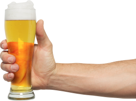 Man holding Beer