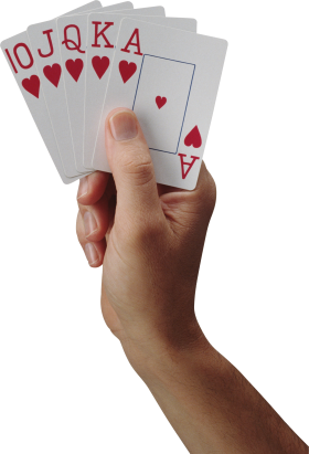 Playing Card On Hand