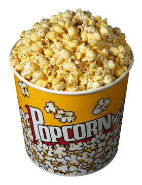 Popcorn In Bucket