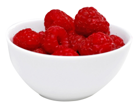 Raspberry in Bowl