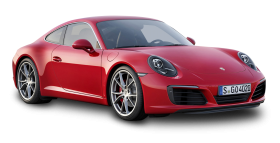 Red Porsche 911 Carrera Car