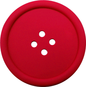 Red Sewing Button With 4 Hole