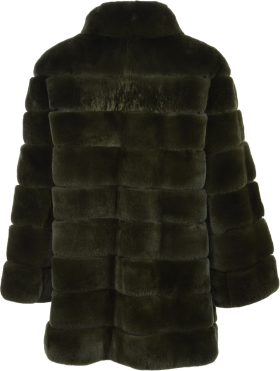 Salomon Womens Fur Coat Back Side