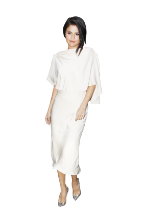 Selena Gomez White Dress