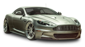 Silver Aston Martin DBS Car