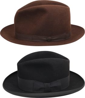 Two Chocolate  Black Hat