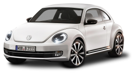 White Volkswagen Beetle Car