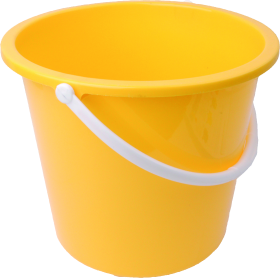 Yellow PLastic Bucket