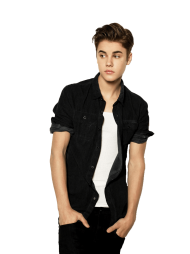Standing Justin Bieber